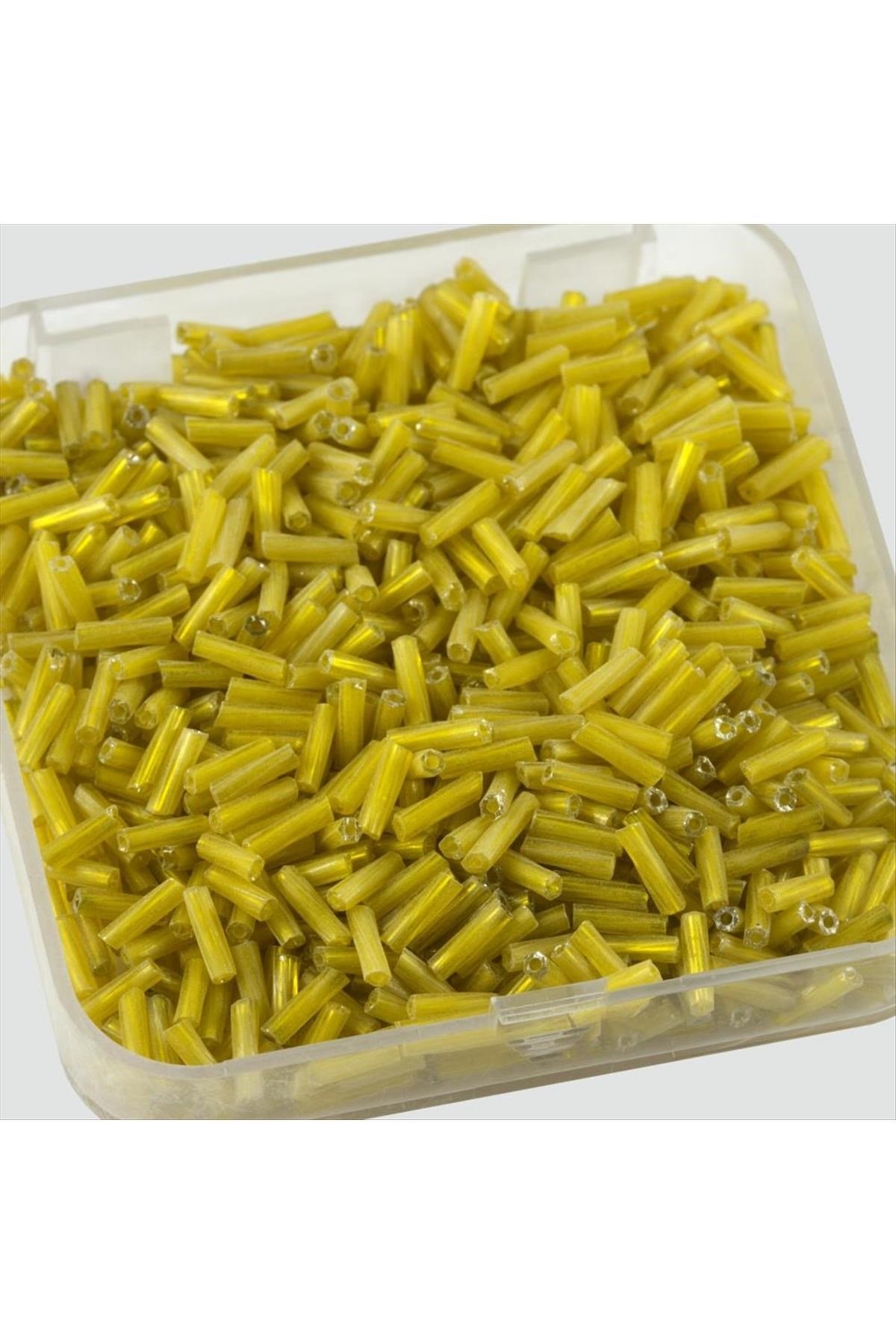 0,2*0,8 mm Silindir Figürlü Kum Boncuk 80 Gram