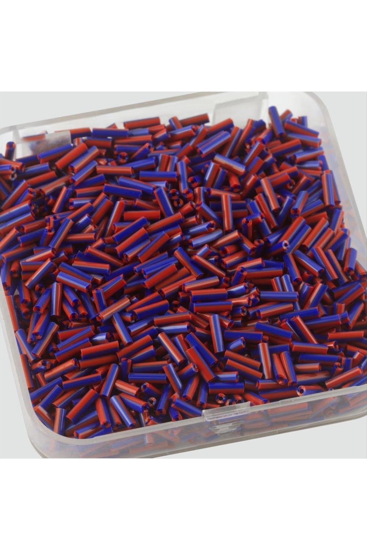 0,2*0,8 mm Silindir Figürlü Kum Boncuk 80 Gram