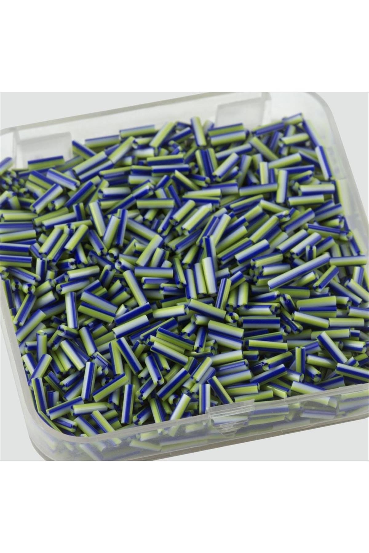 0,2*0,8 mm Silindir Figürlü Kum Boncuk 80 Gram