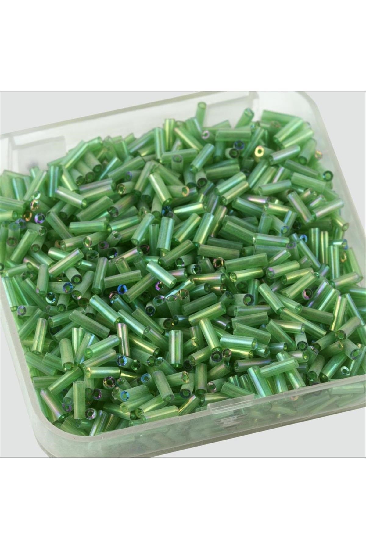 0,2*0,8 mm Silindir Figürlü Kum Boncuk 80 Gram