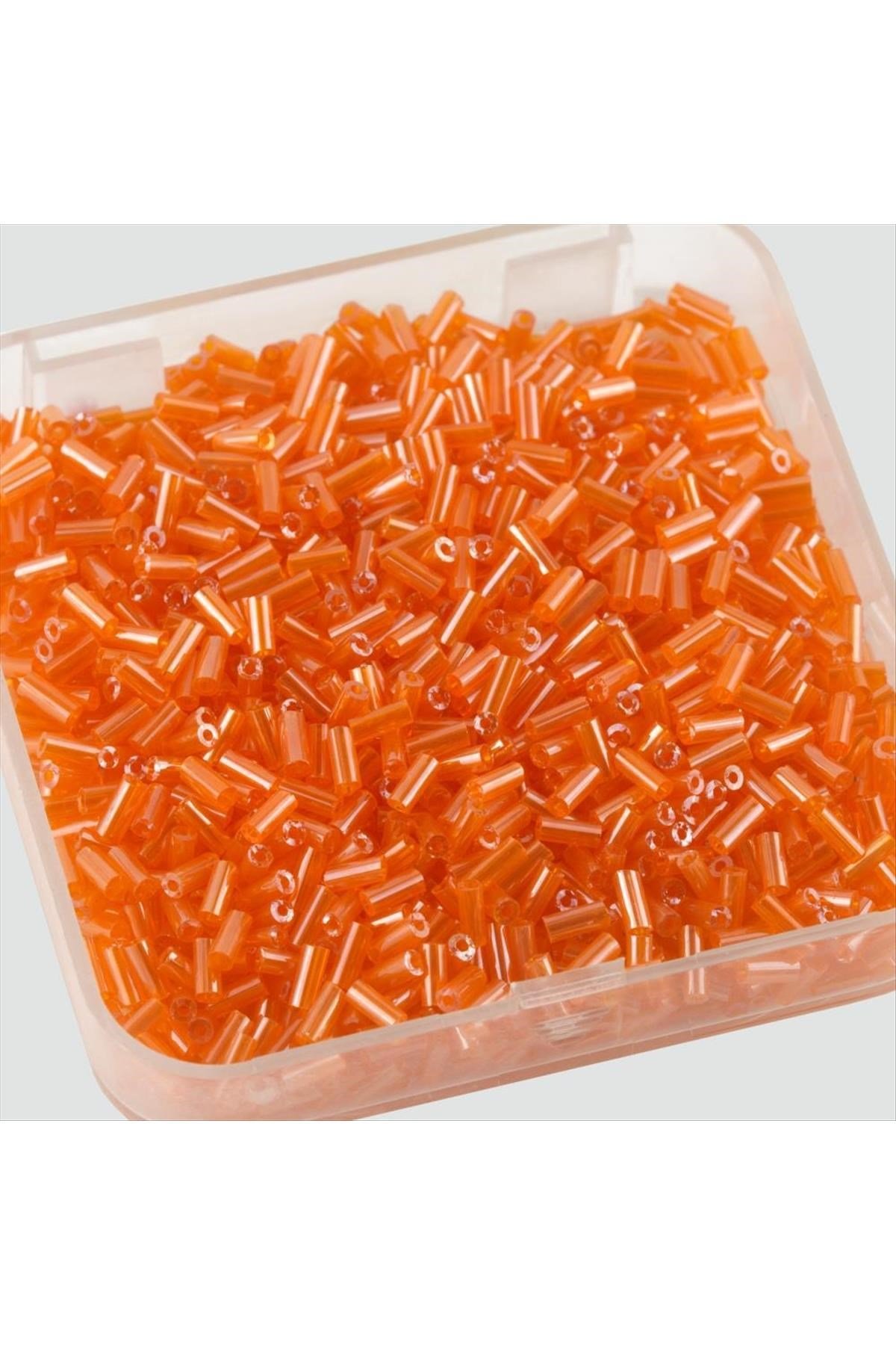 0,2*0,8 mm Silindir Figürlü Kum Boncuk 80 Gram