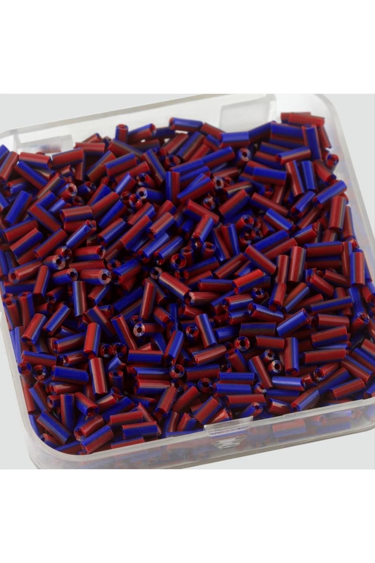 0,2*0,8 mm Silindir Figürlü Kum Boncuk 80 Gram