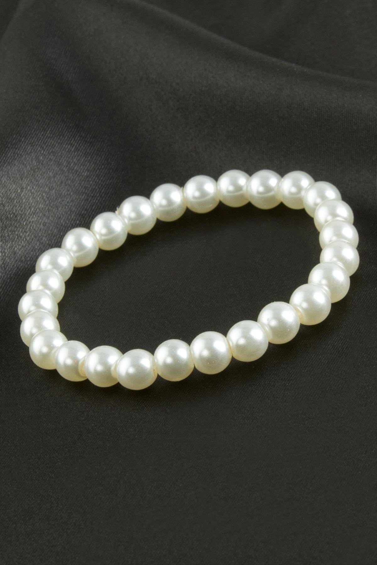 0,8 mm İnci Boncuk Bileklik