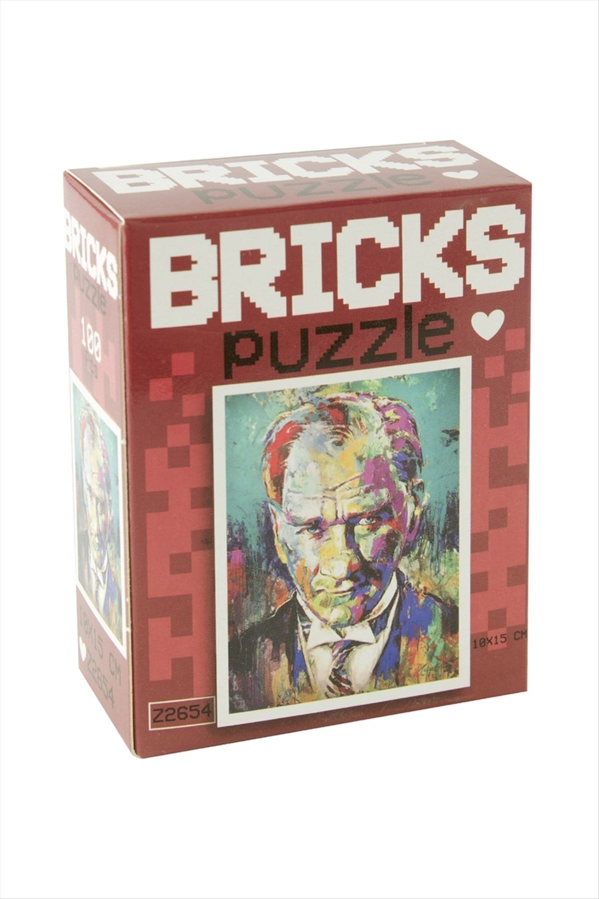 10*15 Atatürk Puzzle 100 Adet