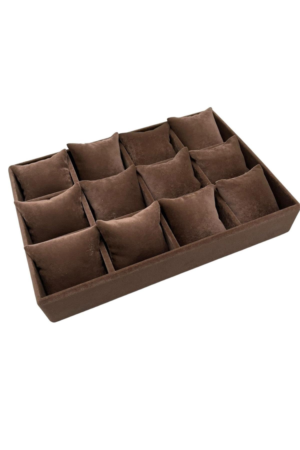 12'li Anfora Kumaş Yastıklı Tabla