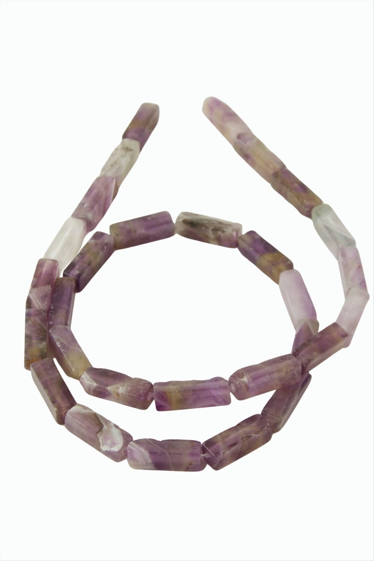 1,4 cm Dikdörtgen Boru Ametist Taşı