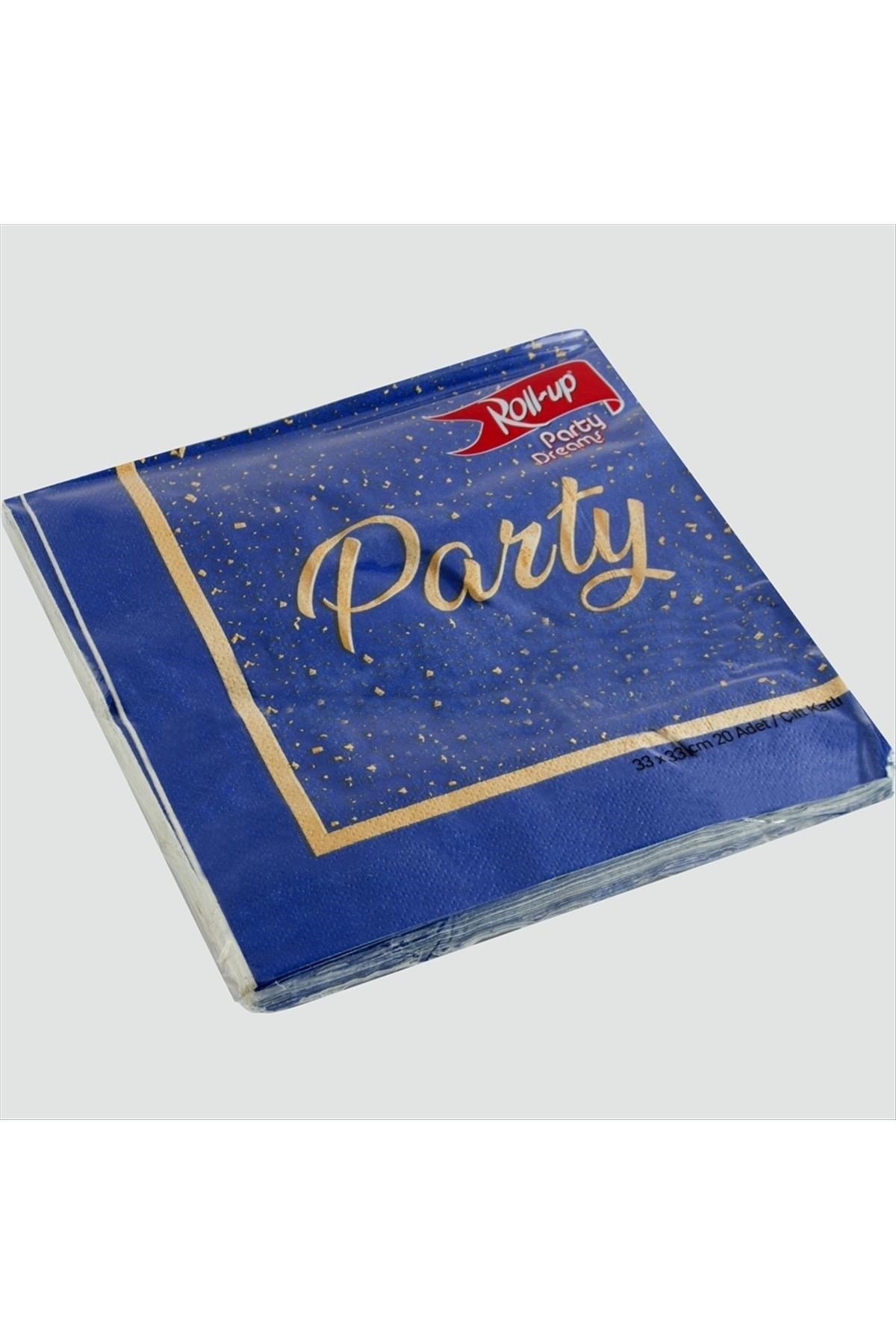 16 Adet Party Roll-up Peçete 33*33