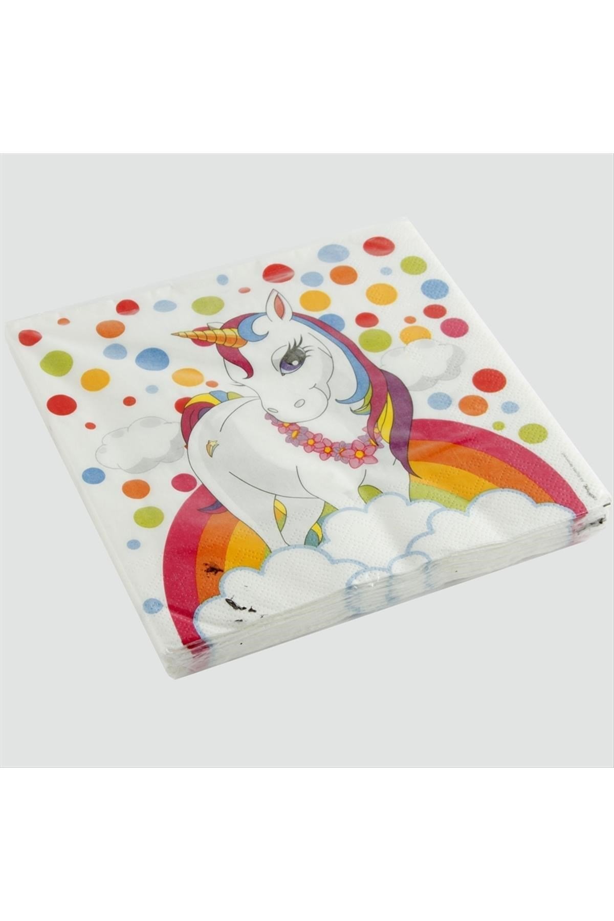 16 Adet Unicorn Roll-up Peçete 33*33