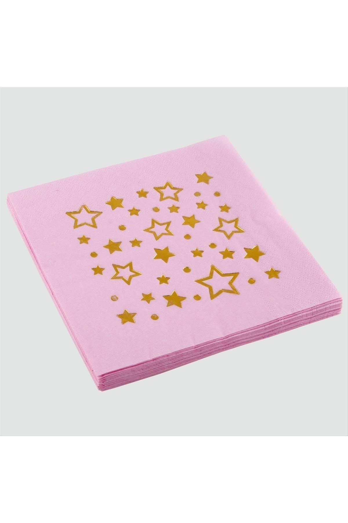16 Adet Yıldız Desenli Peçete 33*33