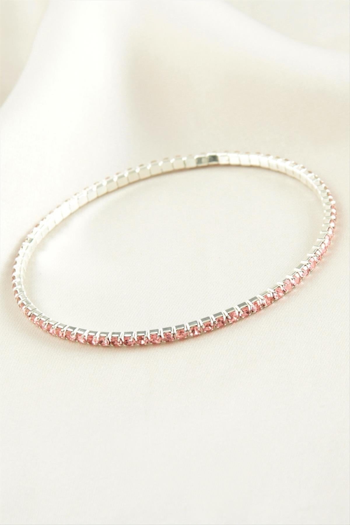 2 mm Minik Şerit Taşlı Suyolu Bileklik