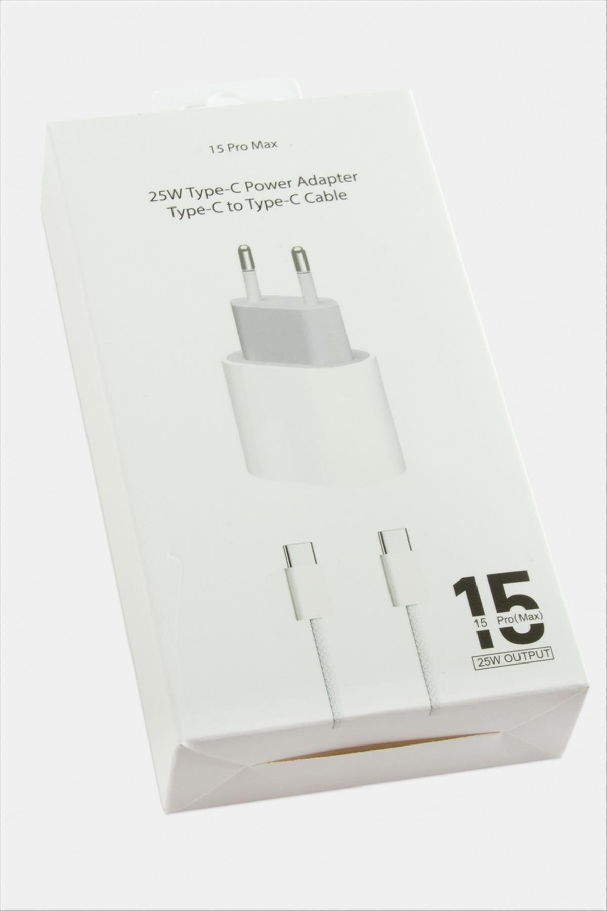 25W İphone 15 Pro Max Type C Şarj Aleti