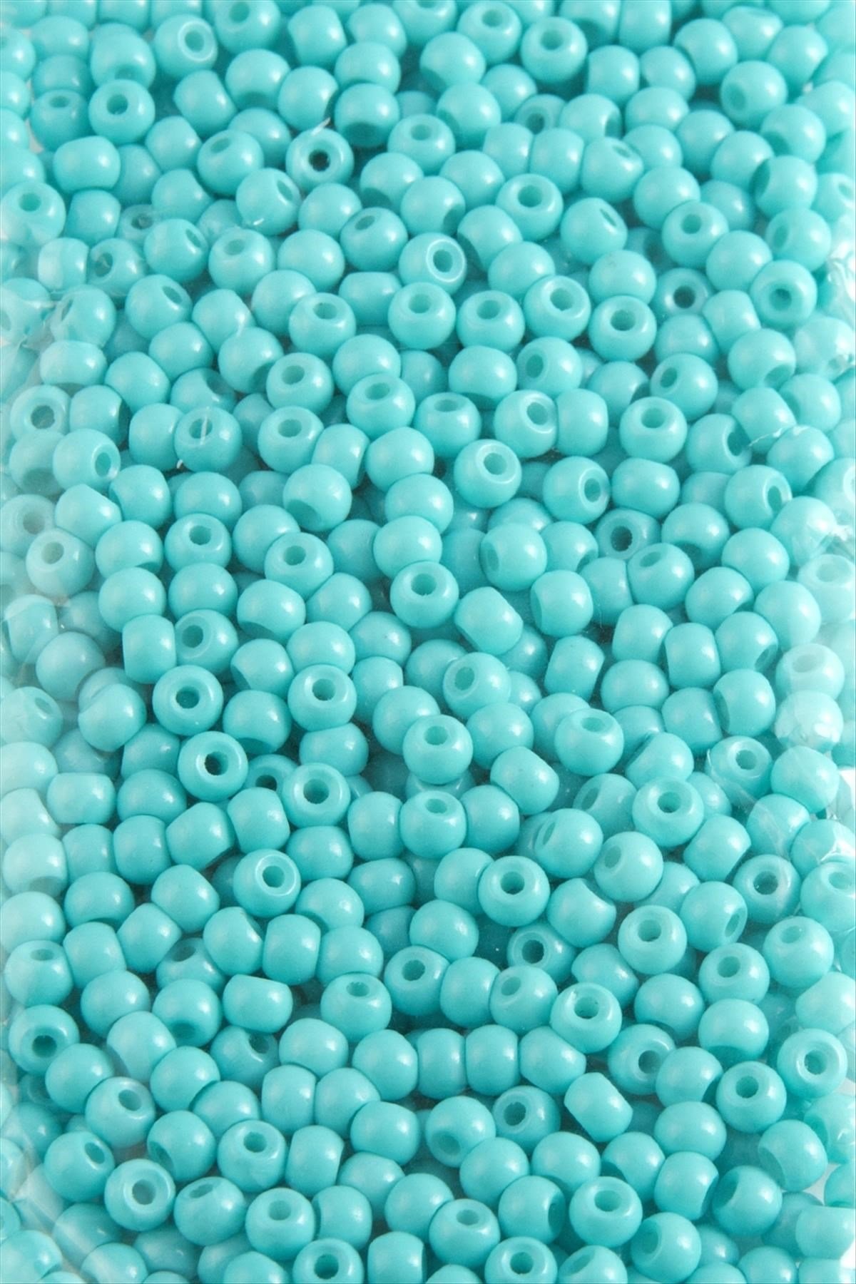 4 mm Yuvarlak Kum Boncuk 50 Gram