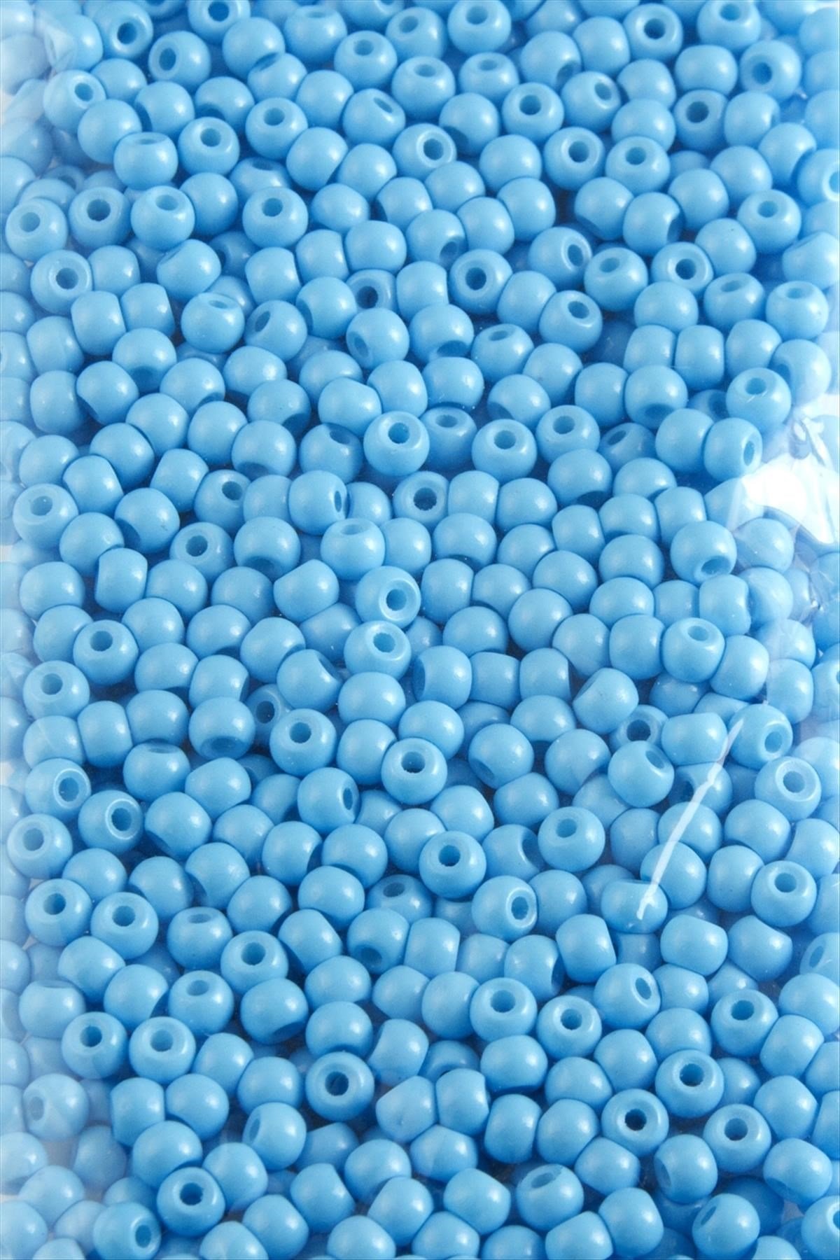 4 mm Yuvarlak Kum Boncuk 50 Gram