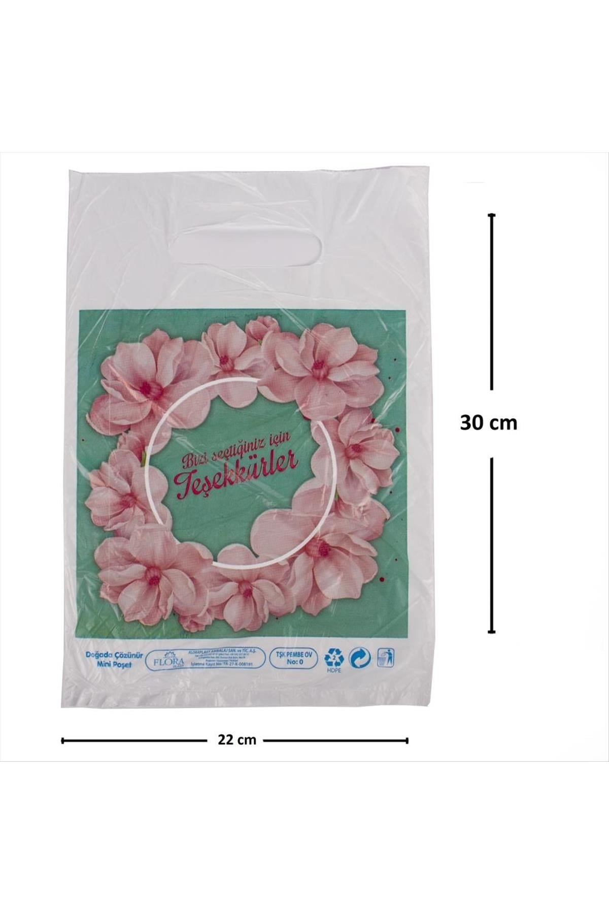 40*50 El Tutma Poşet Paketi 50 Adet