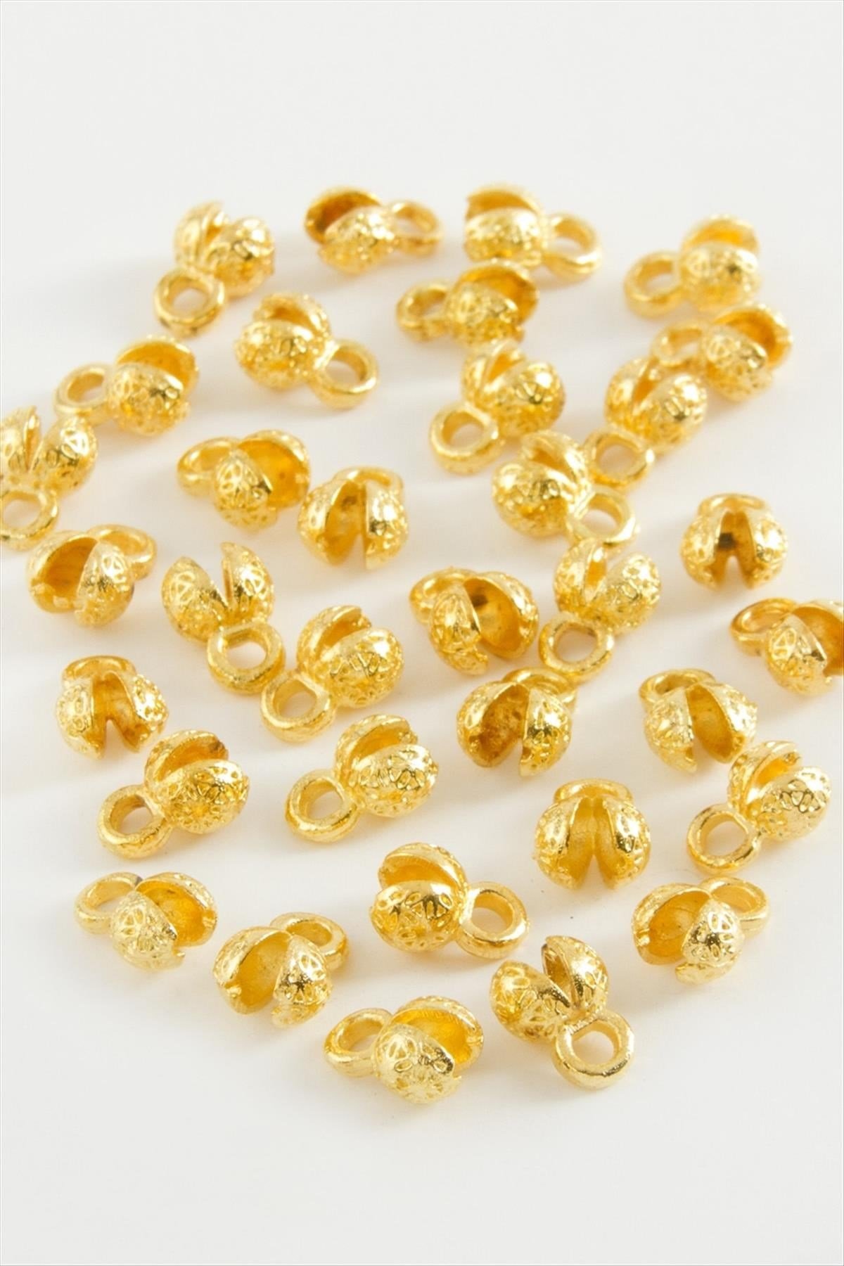 5 mm Çiçekli Tesbih Kapama Aparatı 50 Gram
