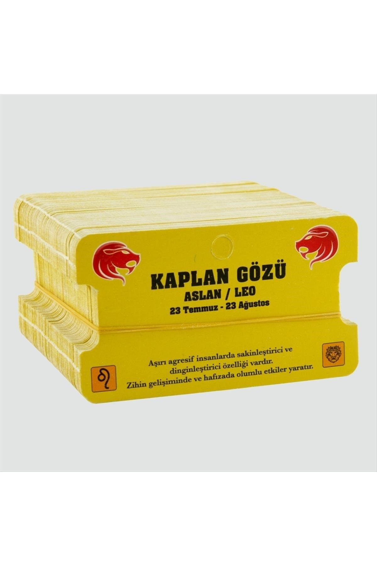 50 Adet Doğaltaş ve Burç İsimleri Yazılı Bileklik Kartı