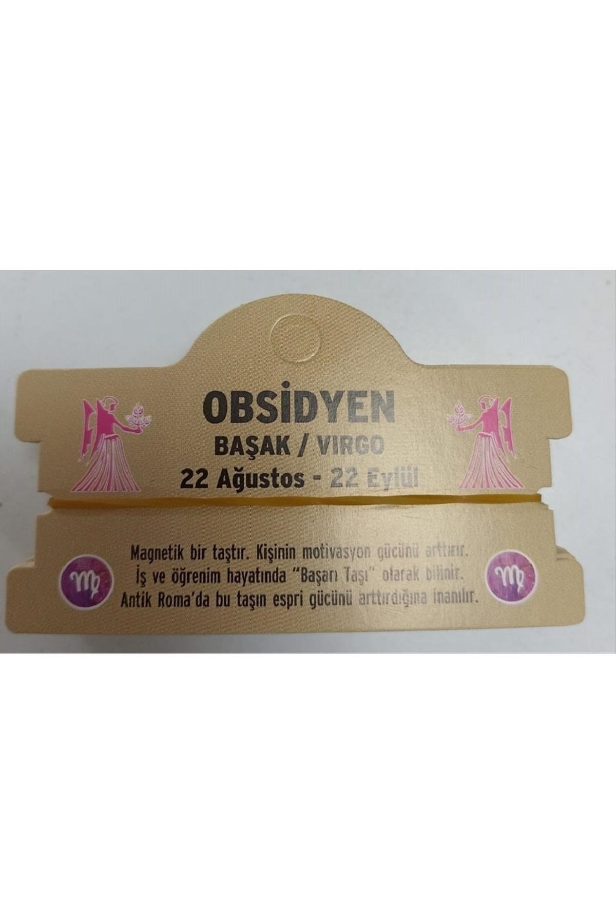 50 Adet Doğaltaş ve Burç İsimleri Yazılı Bileklik Kartı