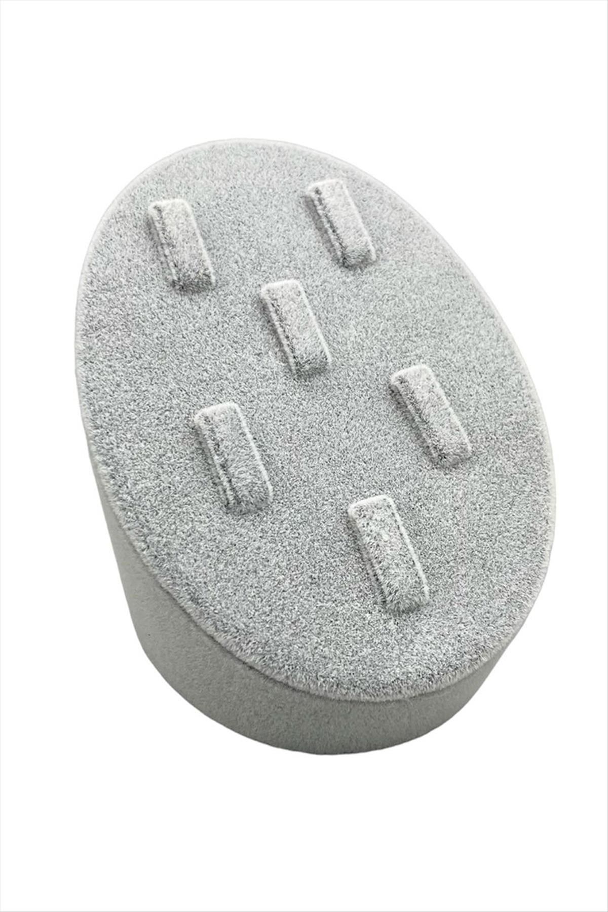 6 Tırnaklı Oval Anfora Kumaş Yüzük Standı