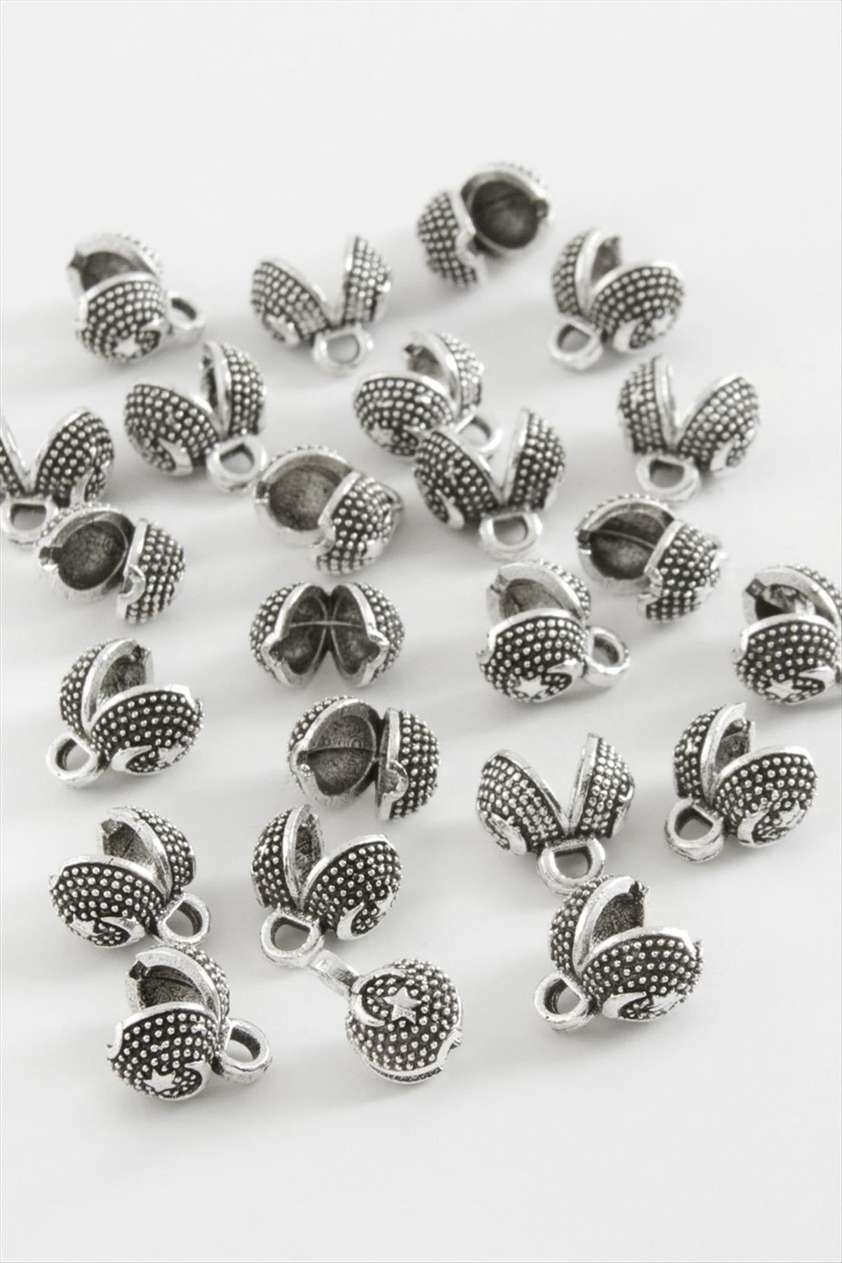 8 mm Ay Yıldız Tesbih Kapama Aparatı 50 Gram