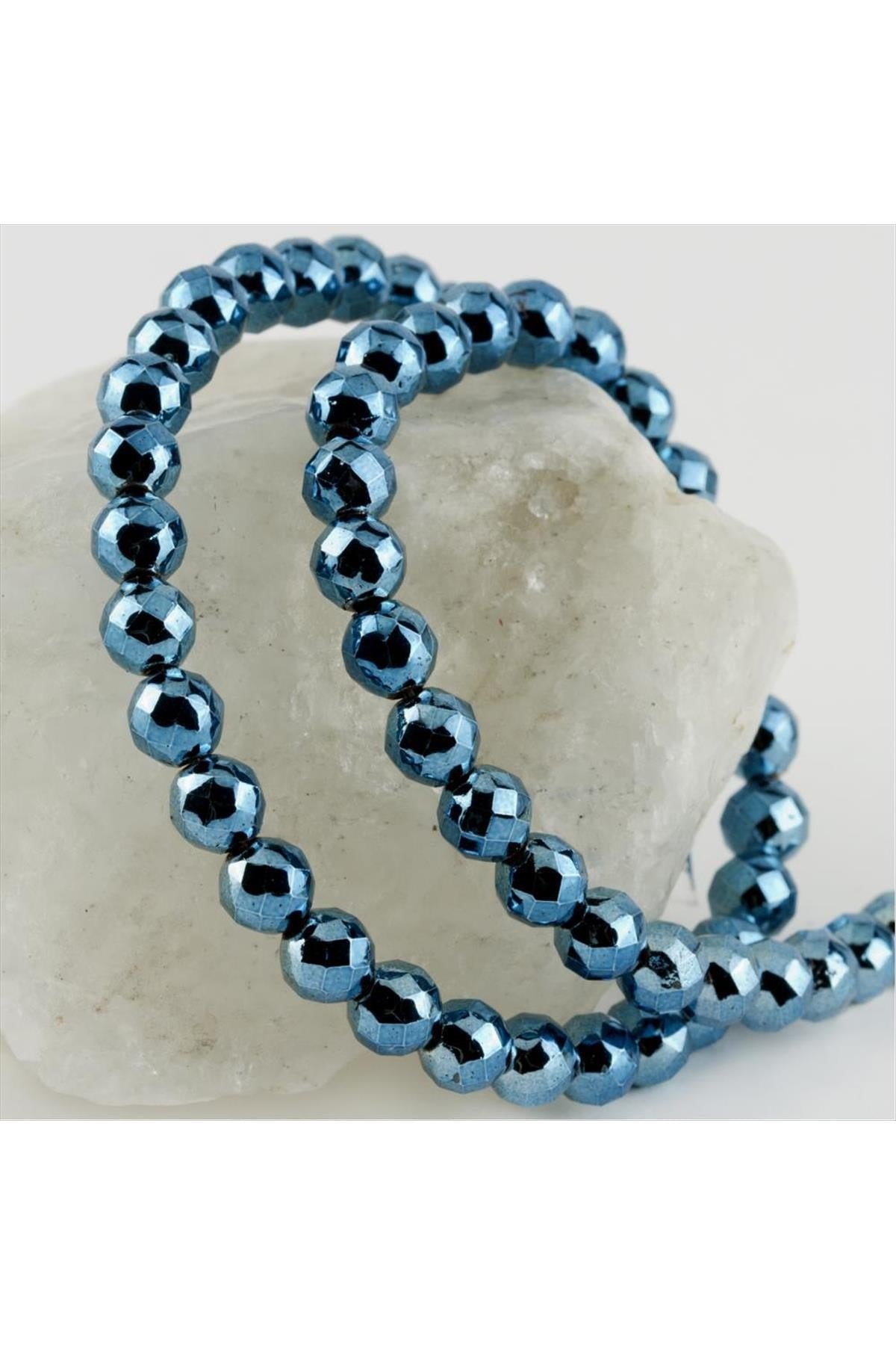 8 mm Fasetli Hematit Taşı