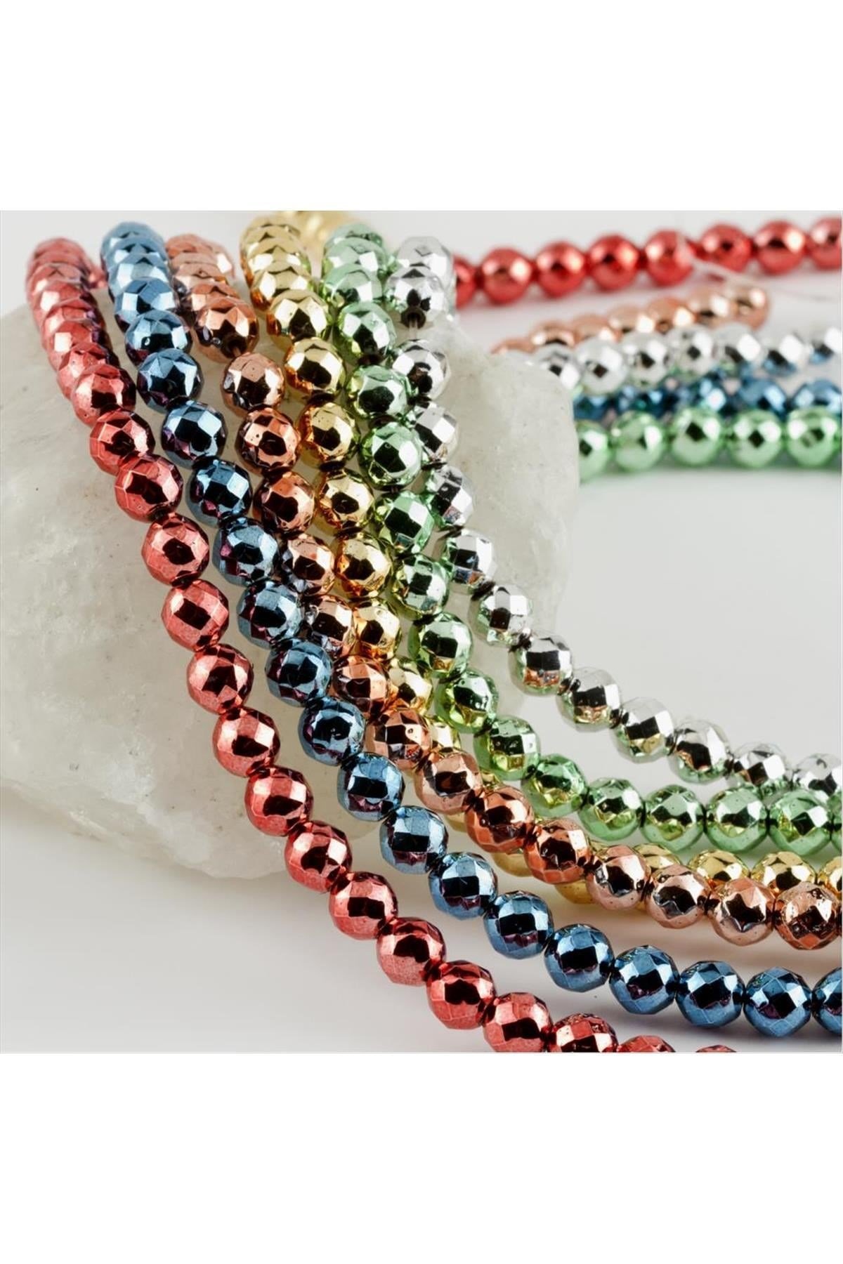 8 mm Fasetli Hematit Taşı