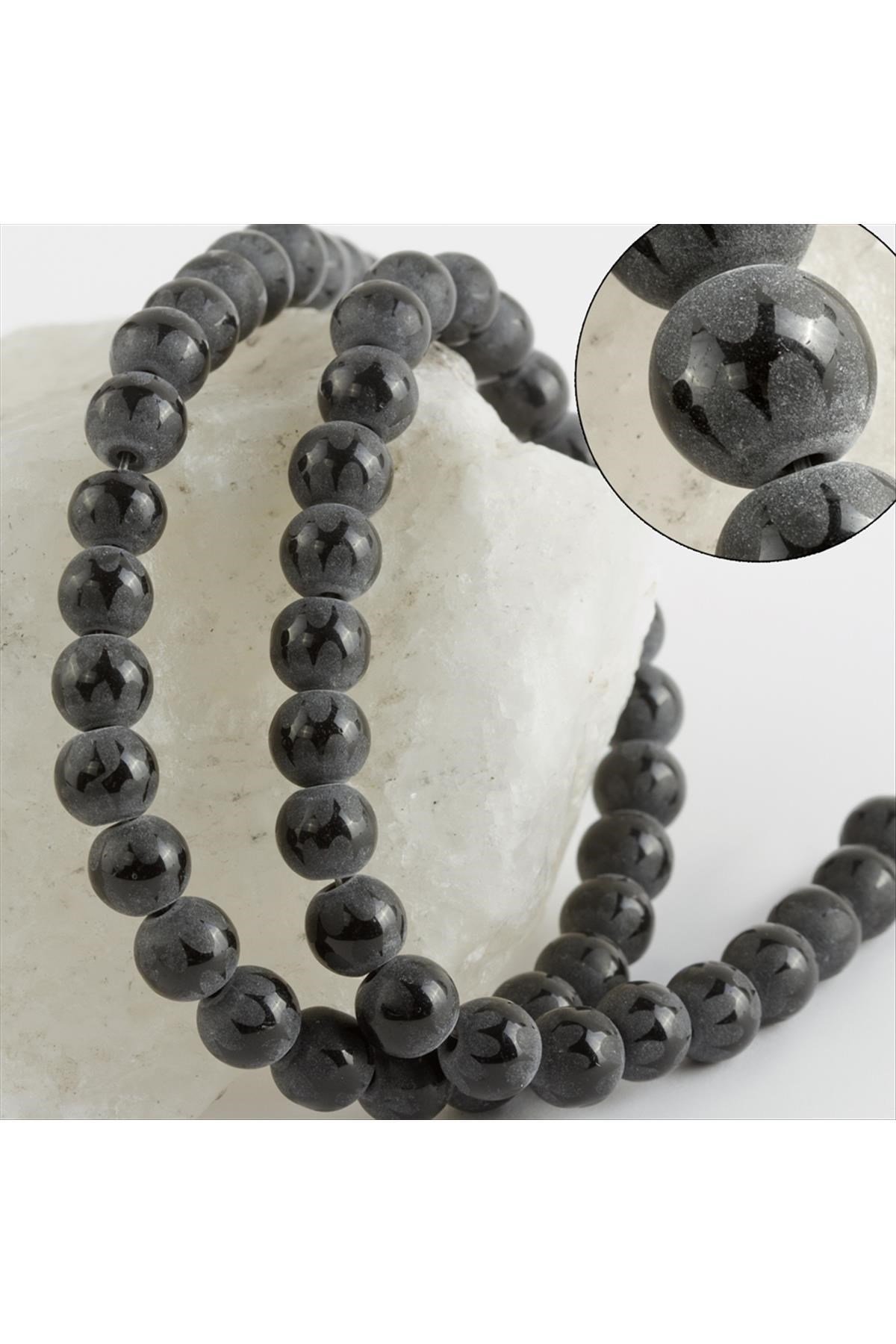 8 mm Zikzak Orjinal Onix Taşı