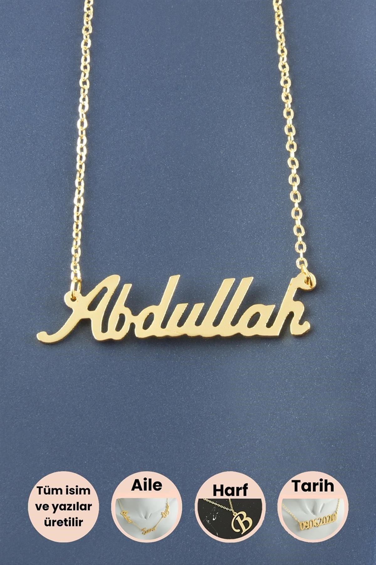 Abdullah İsimli Kolye