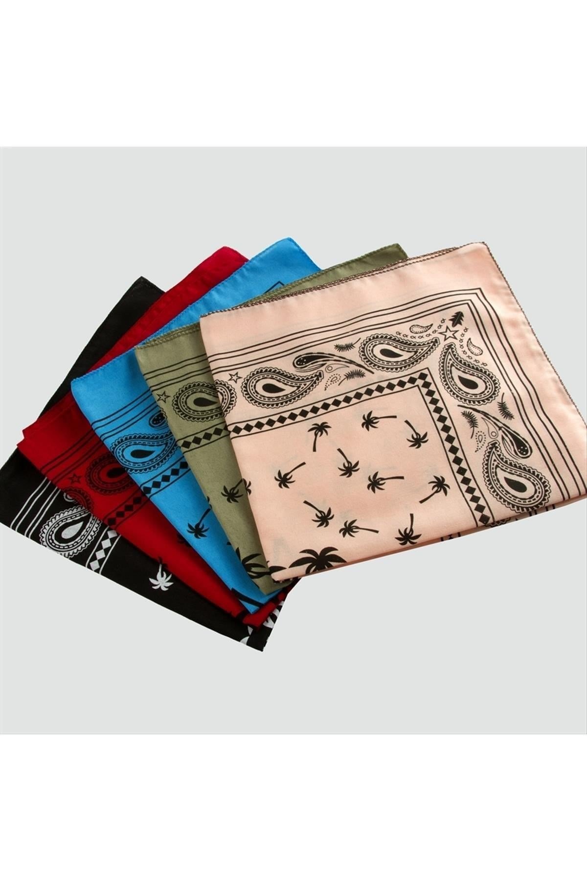 Ağaç Desenli Bandana 50*50