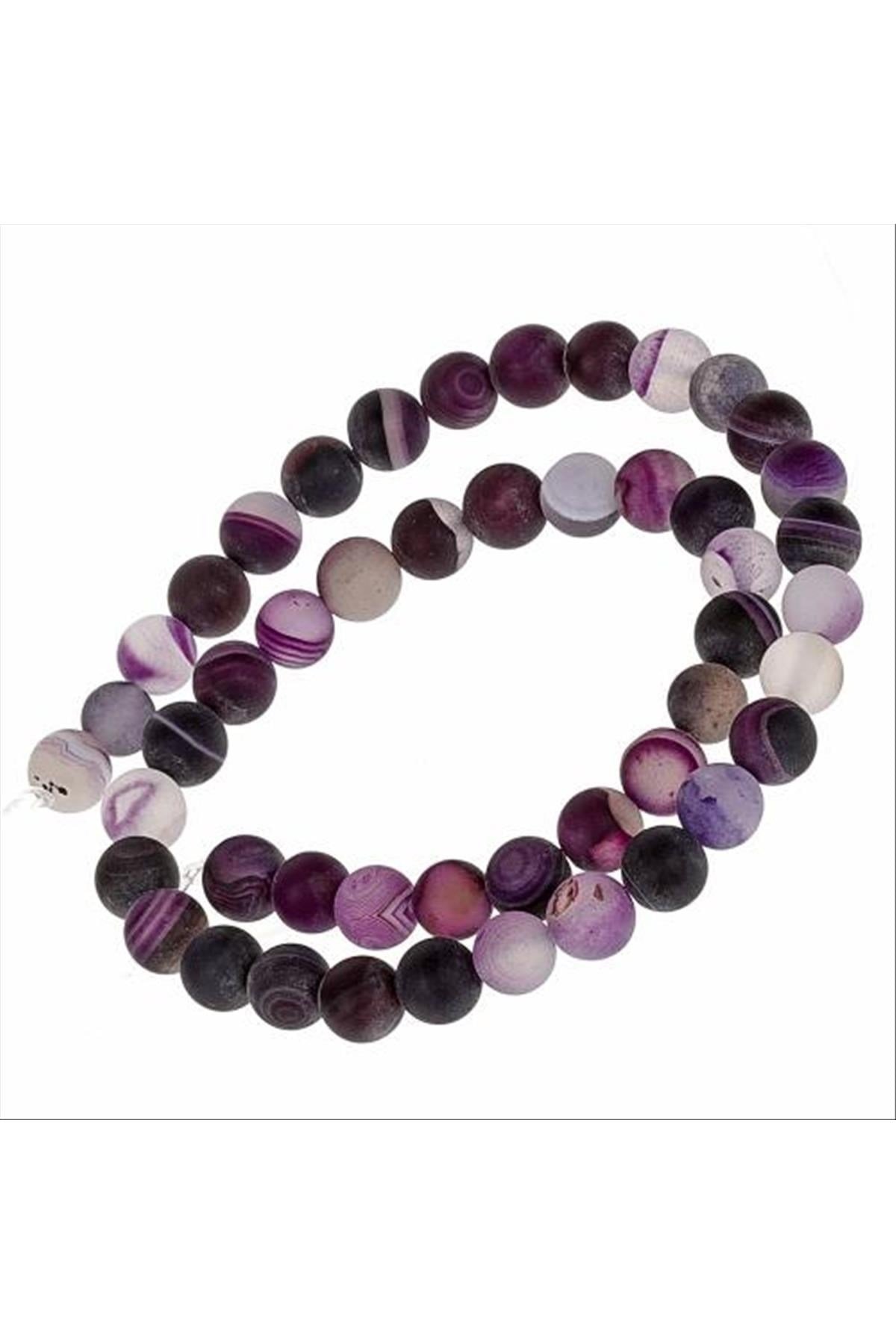 Akik Taşı Mat 8 mm