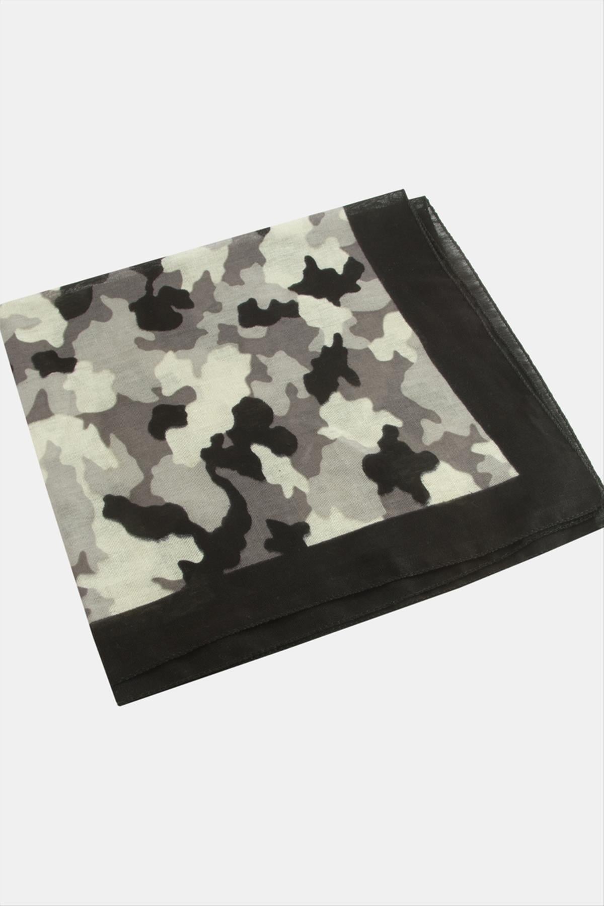 Asker Desenli Bandana 50*50