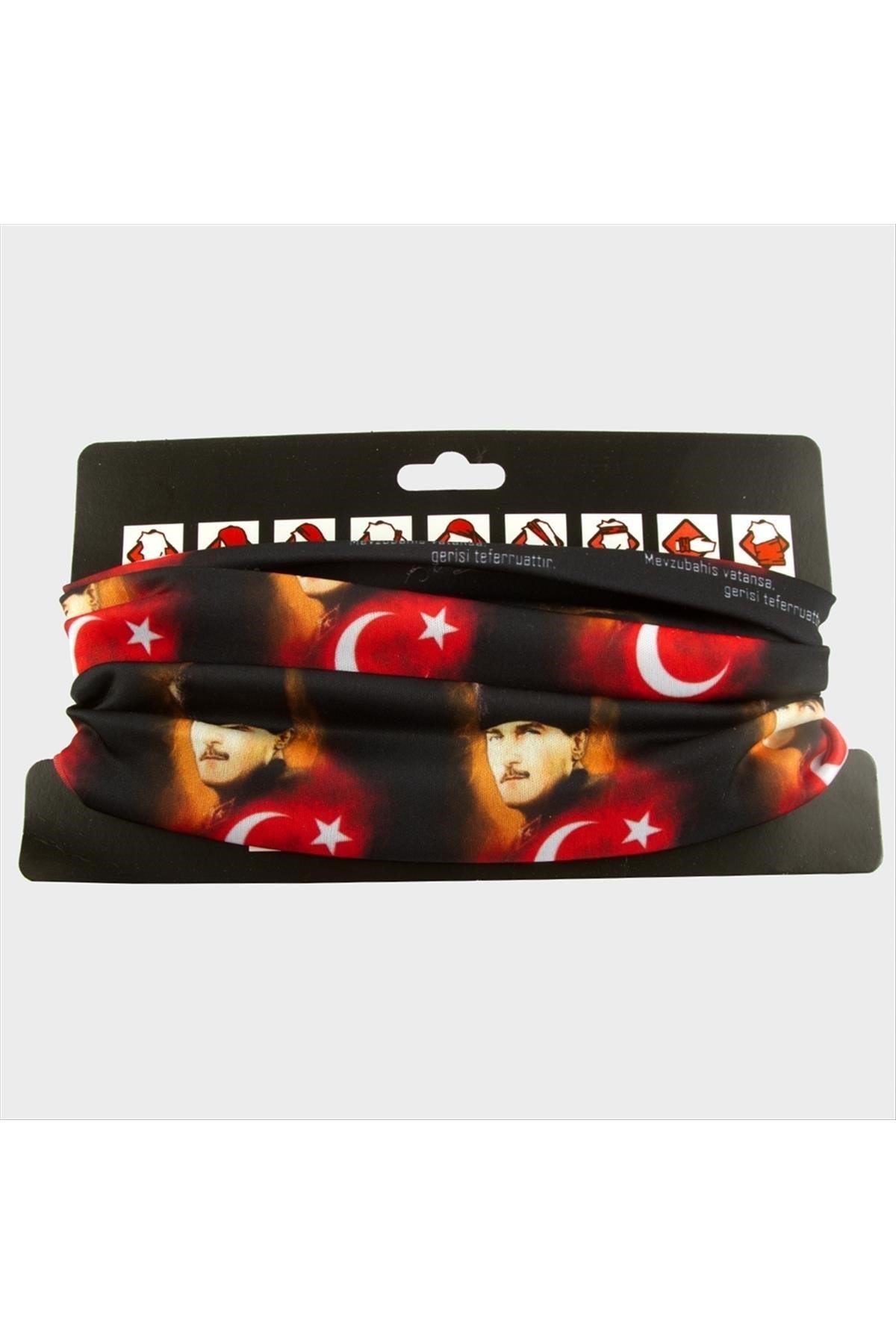 Ay Yıldız Atatürk Desenli Bff