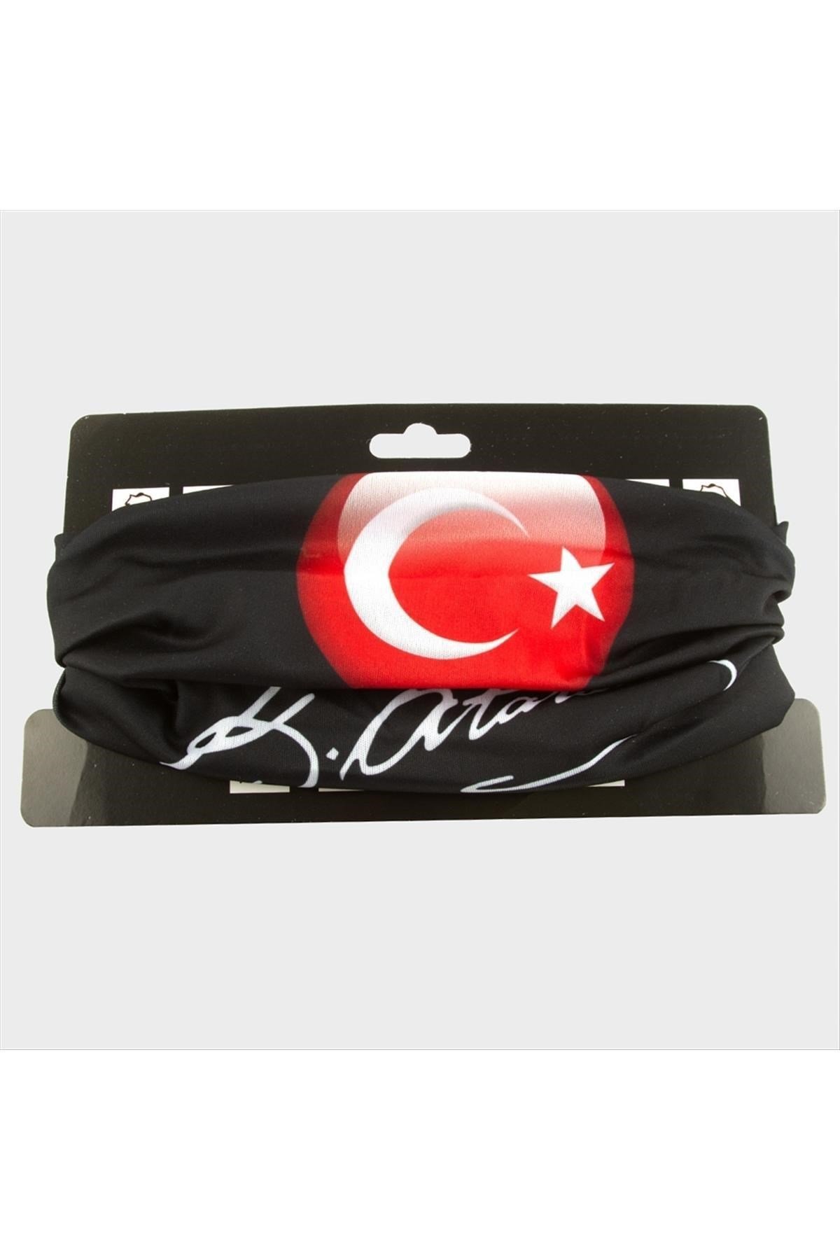 Ay Yıldız Atatürk İmzalı Desenli Bff