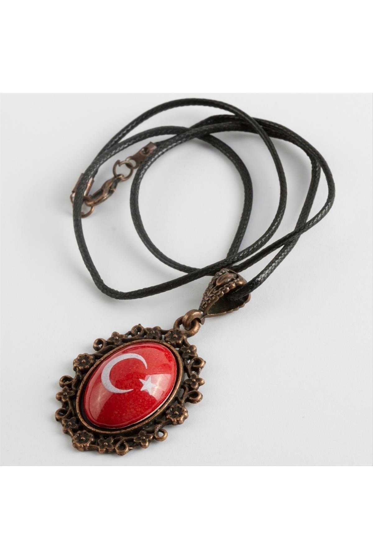 Ay Yıldız Çini Kolye