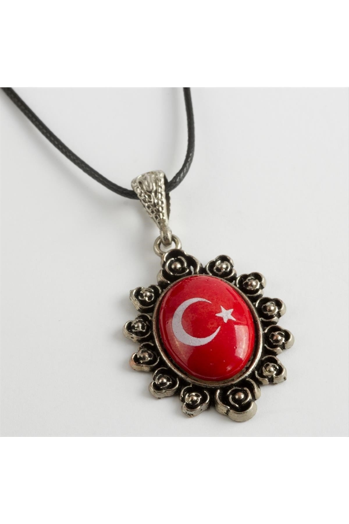 Ay Yıldız Çini Kolye