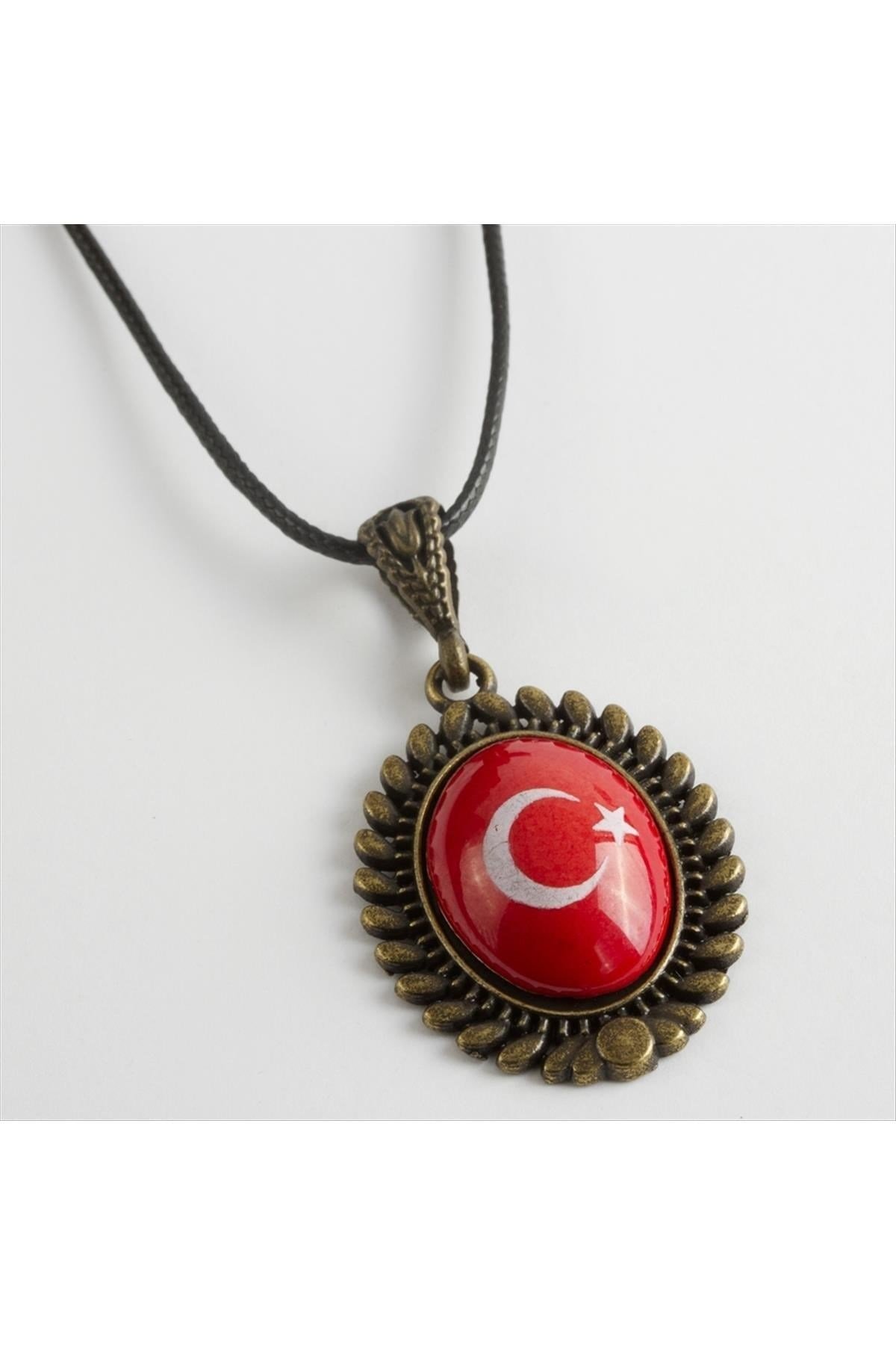 Ay Yıldız Çini Kolye
