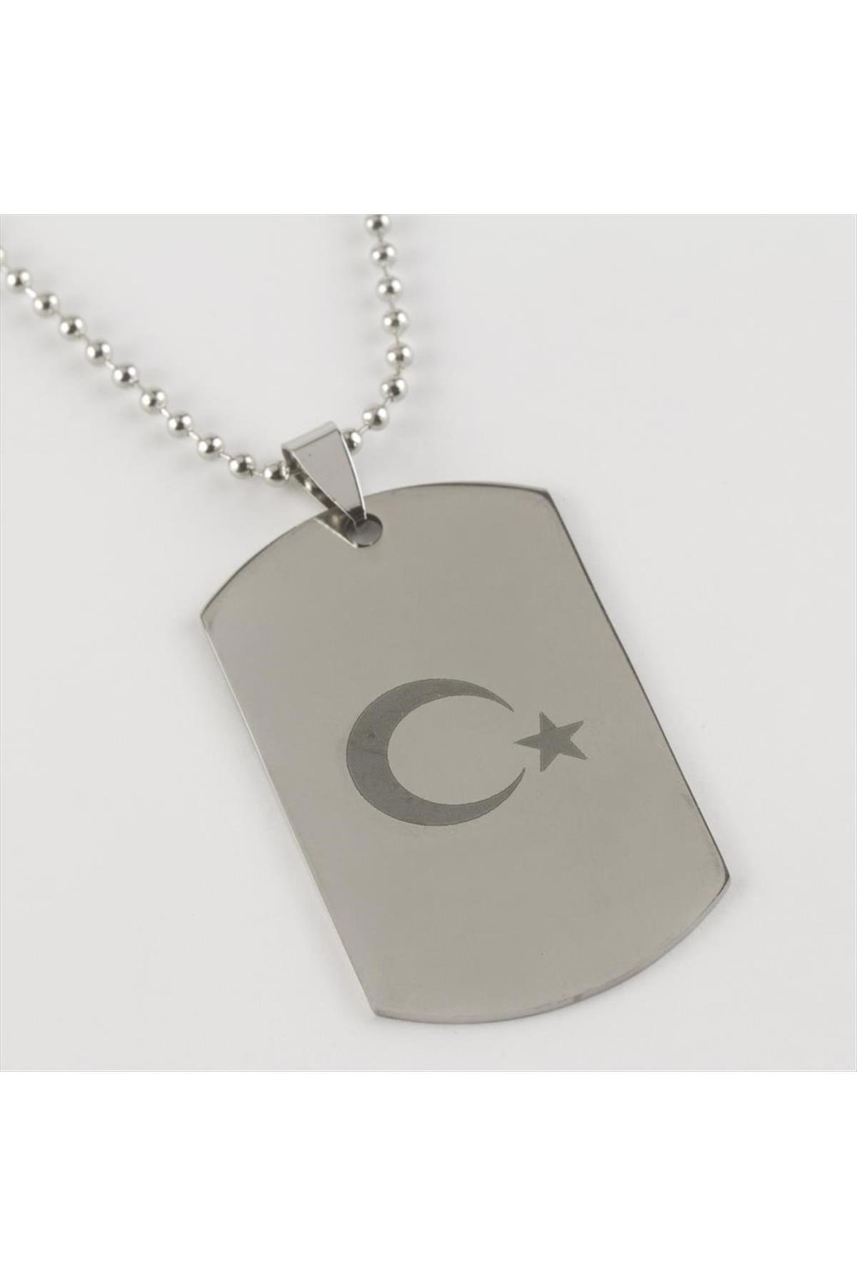 Ay Yıldız Figürlü Lüx Kolye