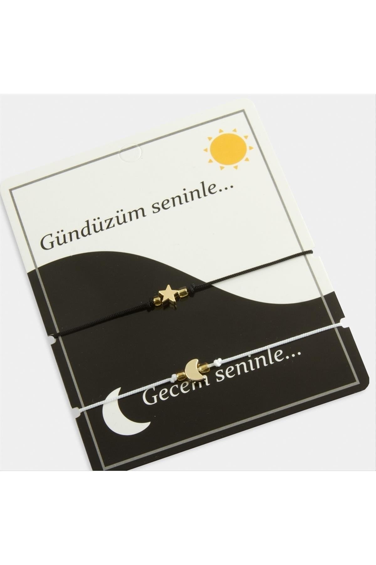 Ay Yıldız İp Bileklik