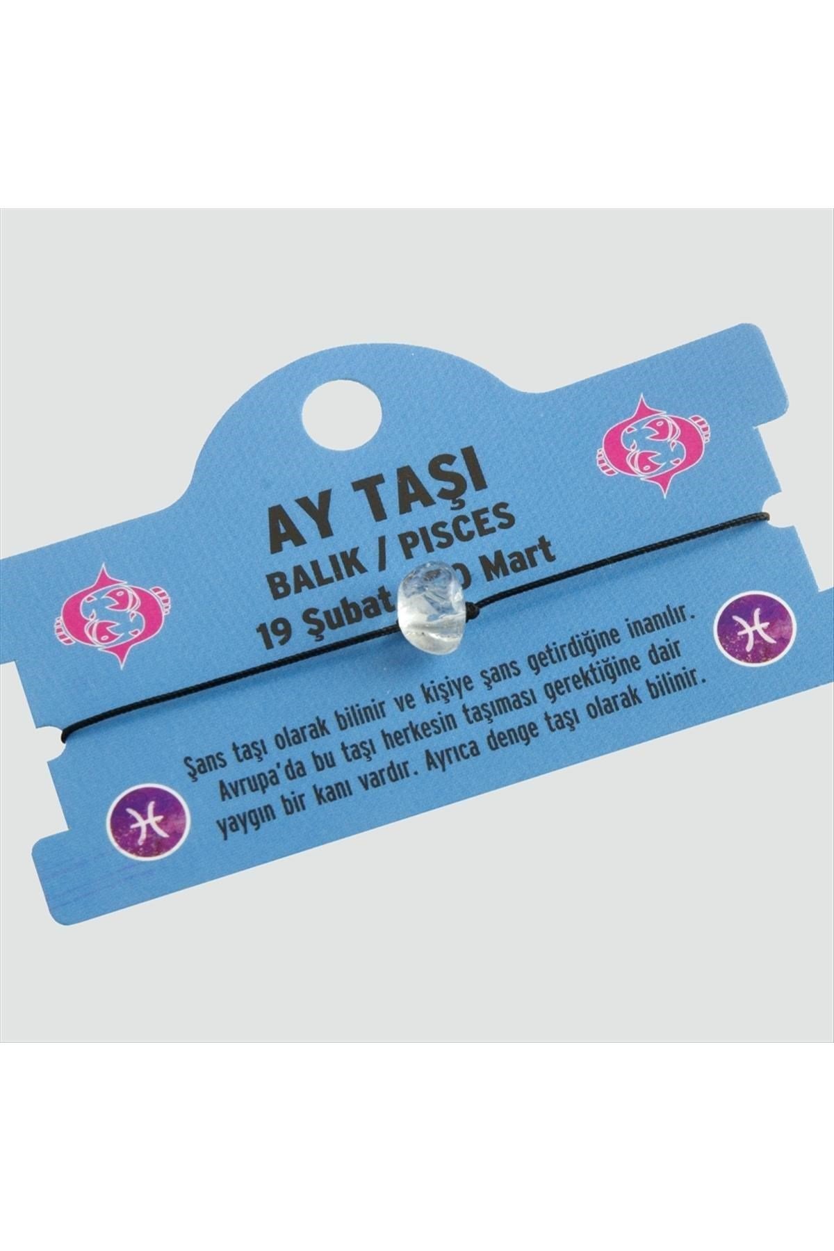Aytaşı Doğal Taşlı Balık Burç Bileklik