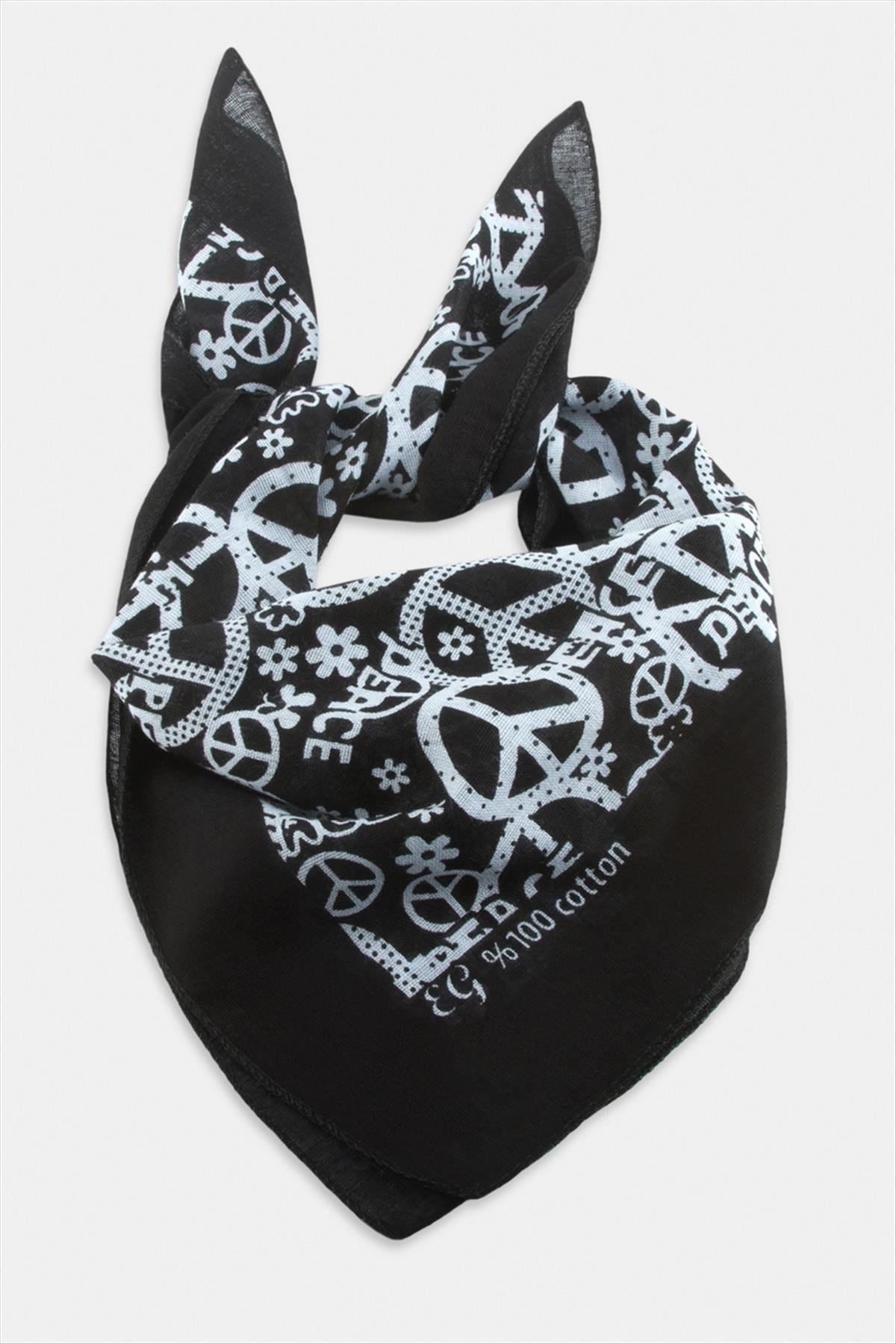 Barış Desenli Bandana 50*50