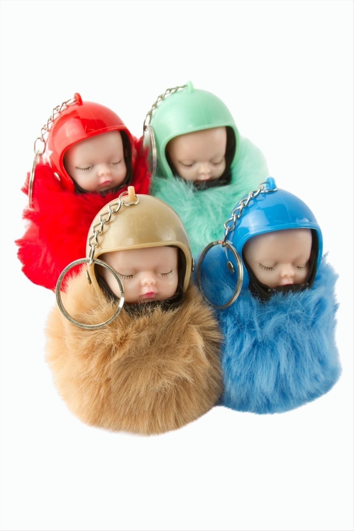 Bebek Peluş Anahtarlık 10 cm