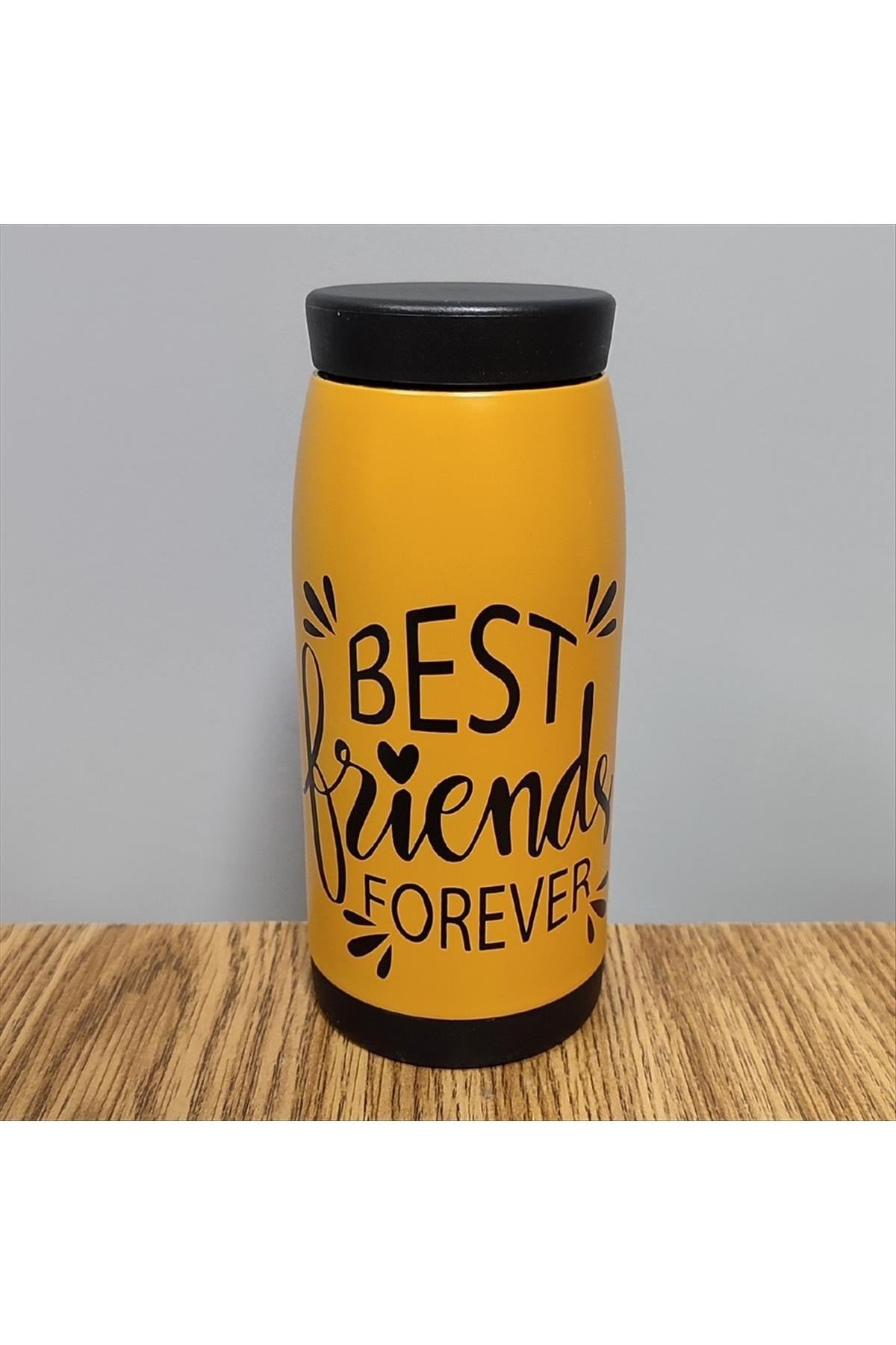 Best Friends Forever Yazılı Paslanmaz Çelik Termos