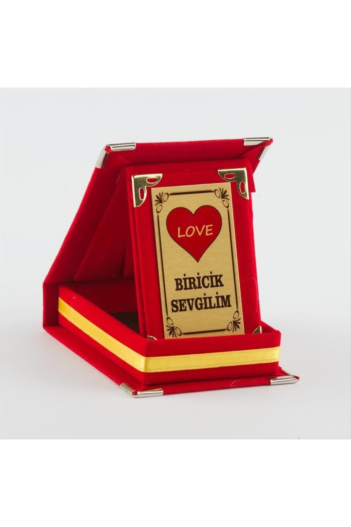 Biricik Sevgilim Plaketi (sevgililer günü hediyesi)