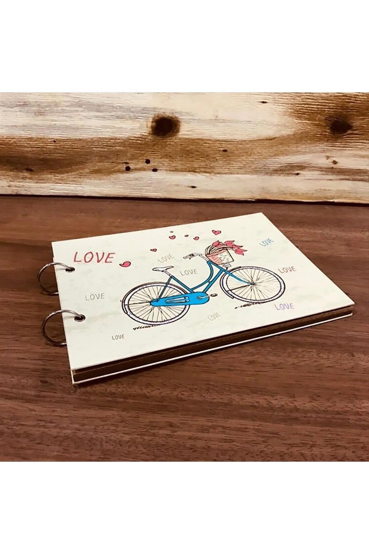 Bisiklet Özel Tasarım Defter ve Fotoğraf Albümü