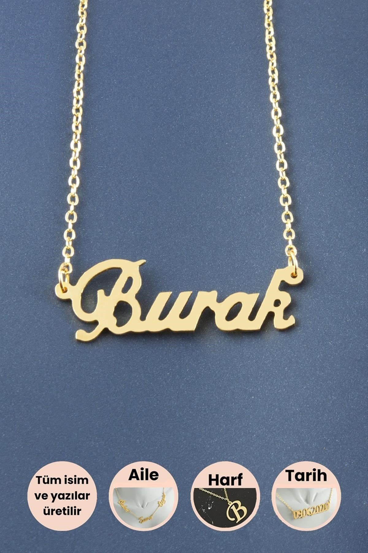 Burak İsimli Kolye