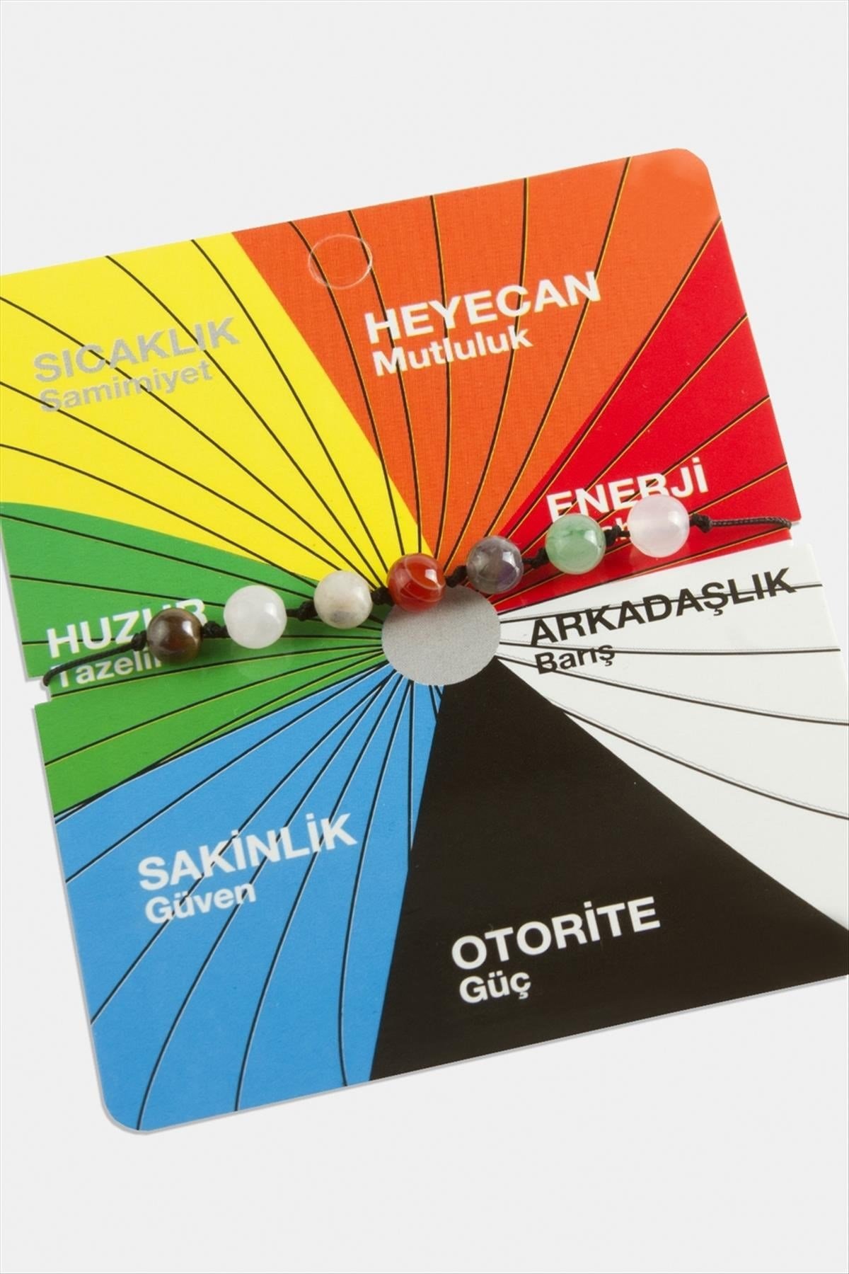 Çakra Doğaltaş İp Bileklik