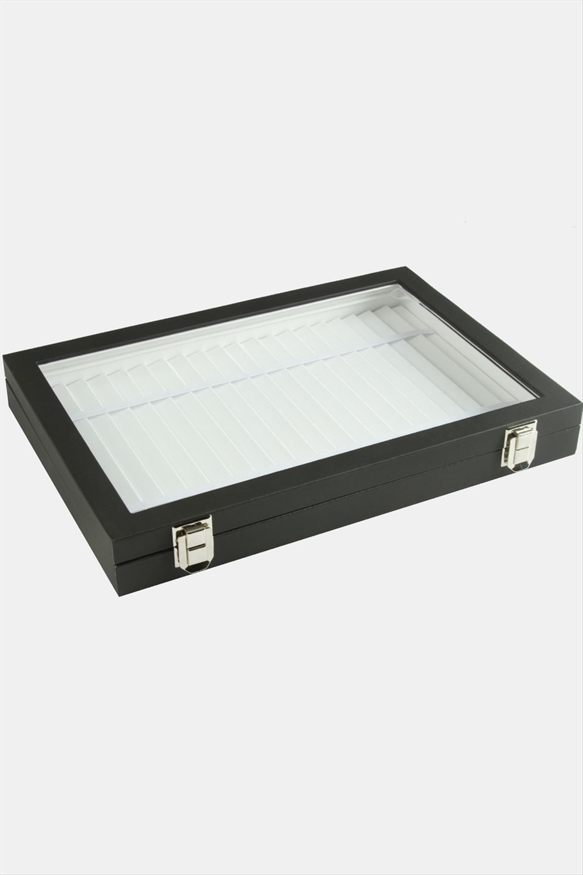 Cam Kapaklı Bileklik Standı 24*34 cm