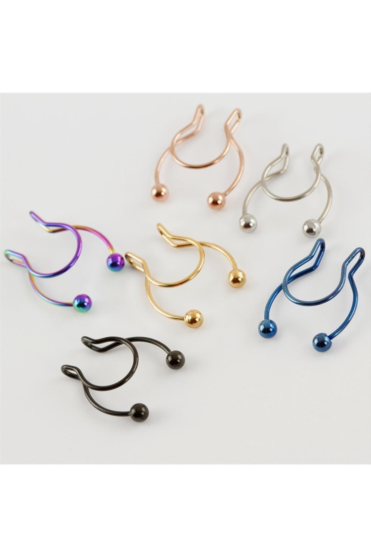 Çelik Nostril Piercing