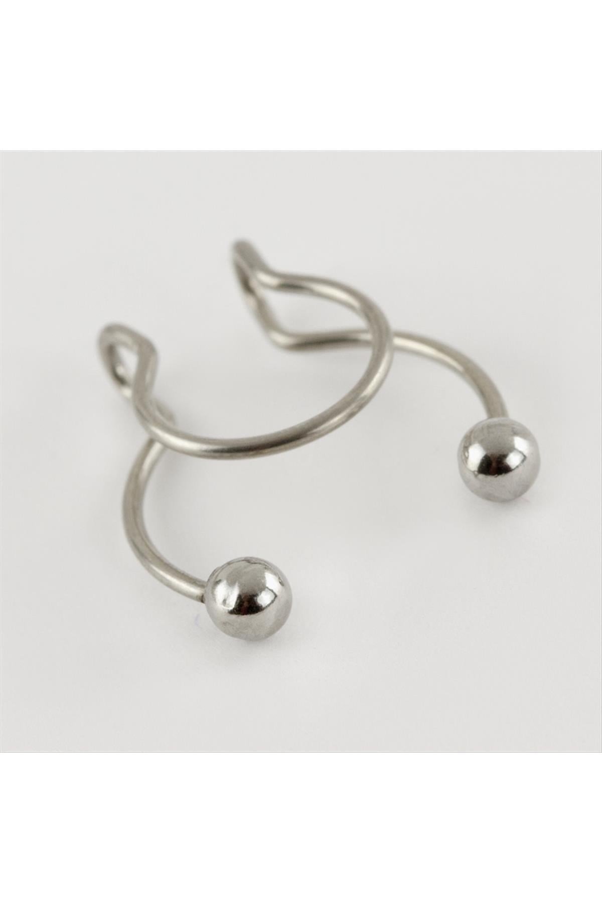 Çelik Nostril Piercing
