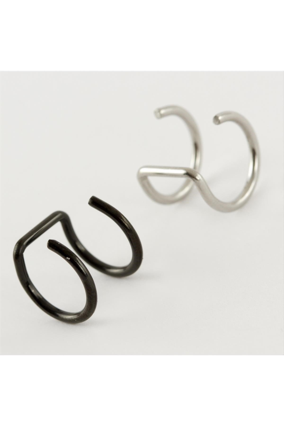 Çelik Nostril Piercing