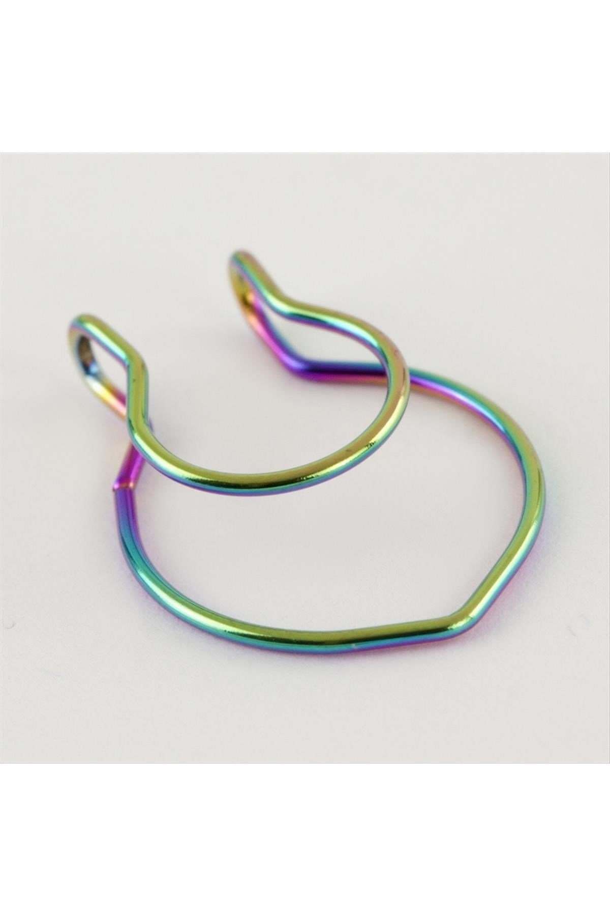 Çelik Nostril Piercing